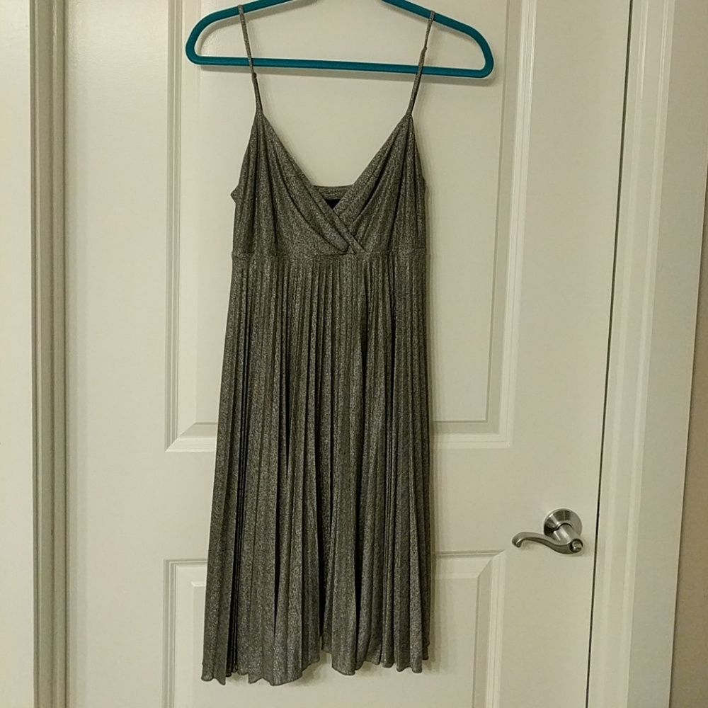 Max & Cleo Silver Dress